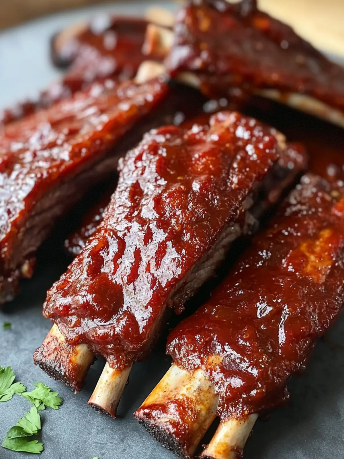 Slow Cooker Barbequed Beef Ribs – Fall-Off-the-Bone, Saucy, and Smoky