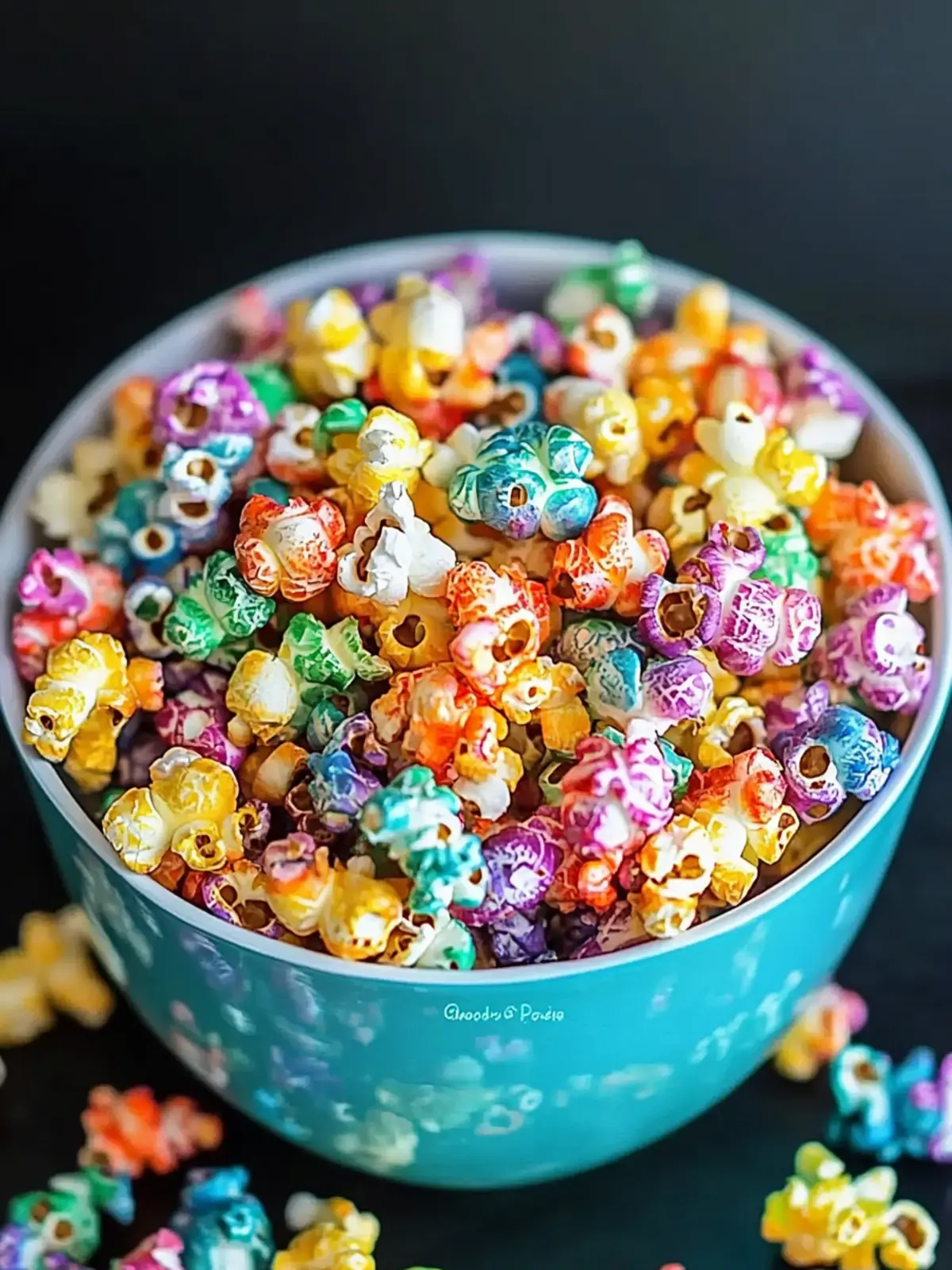 Rainbow Popcorn Recipe