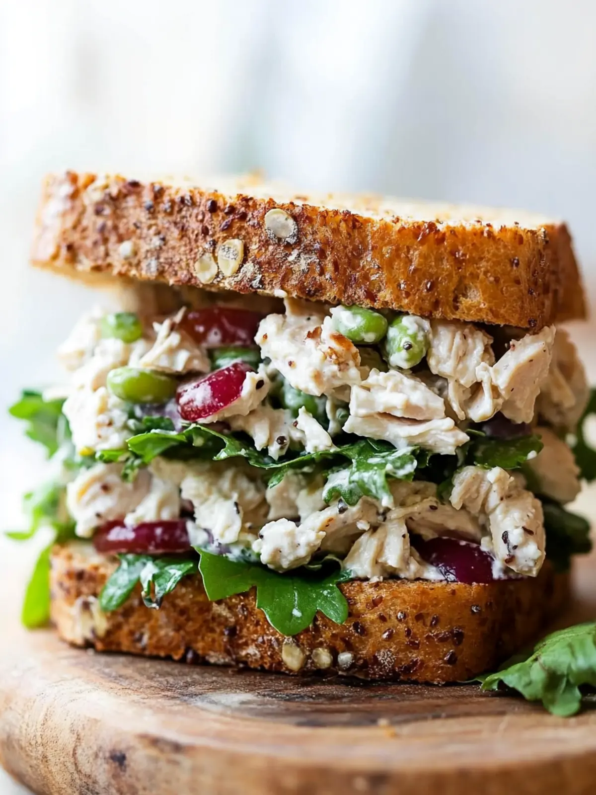 Cottage Cheese Chicken Salad Sandwich