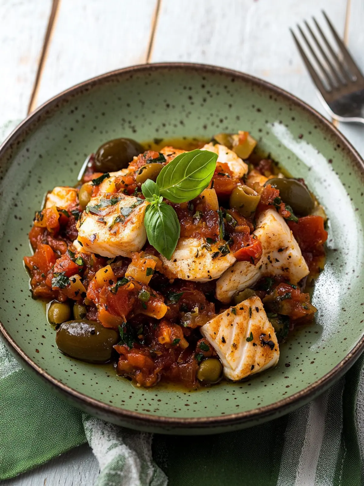 Swordfish Caponata
