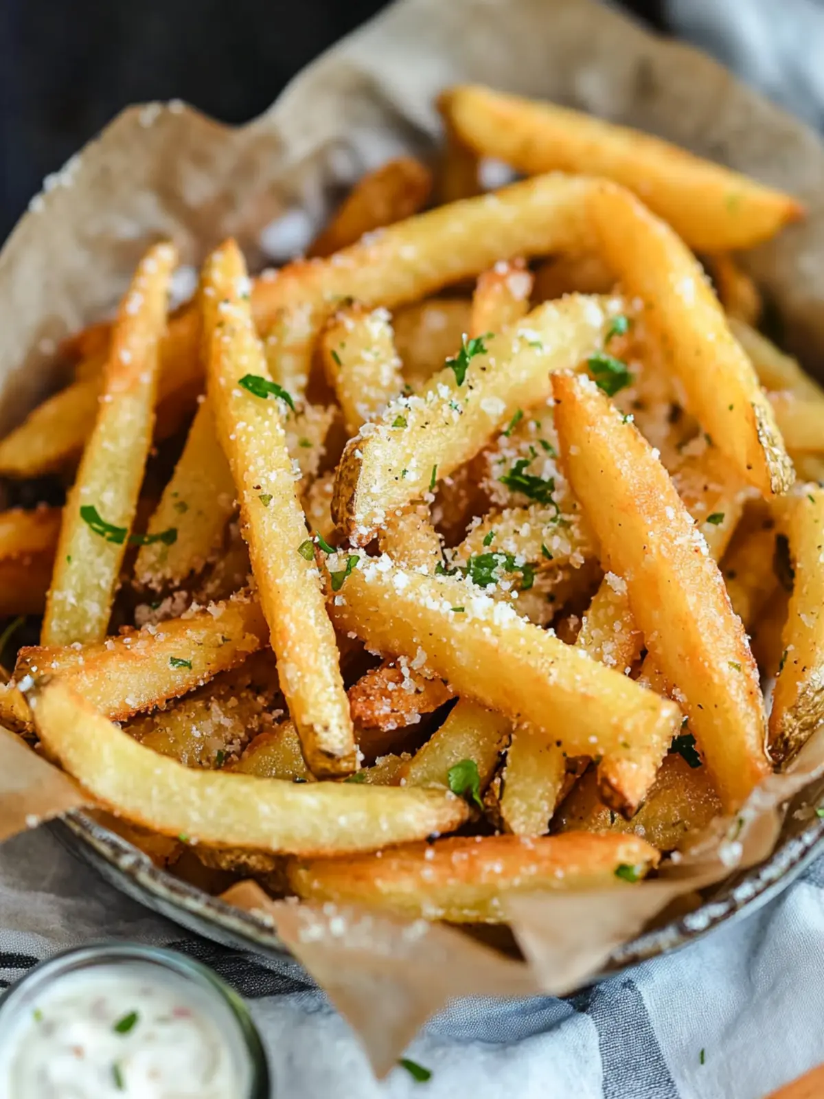 Garlic Parmesan Fries