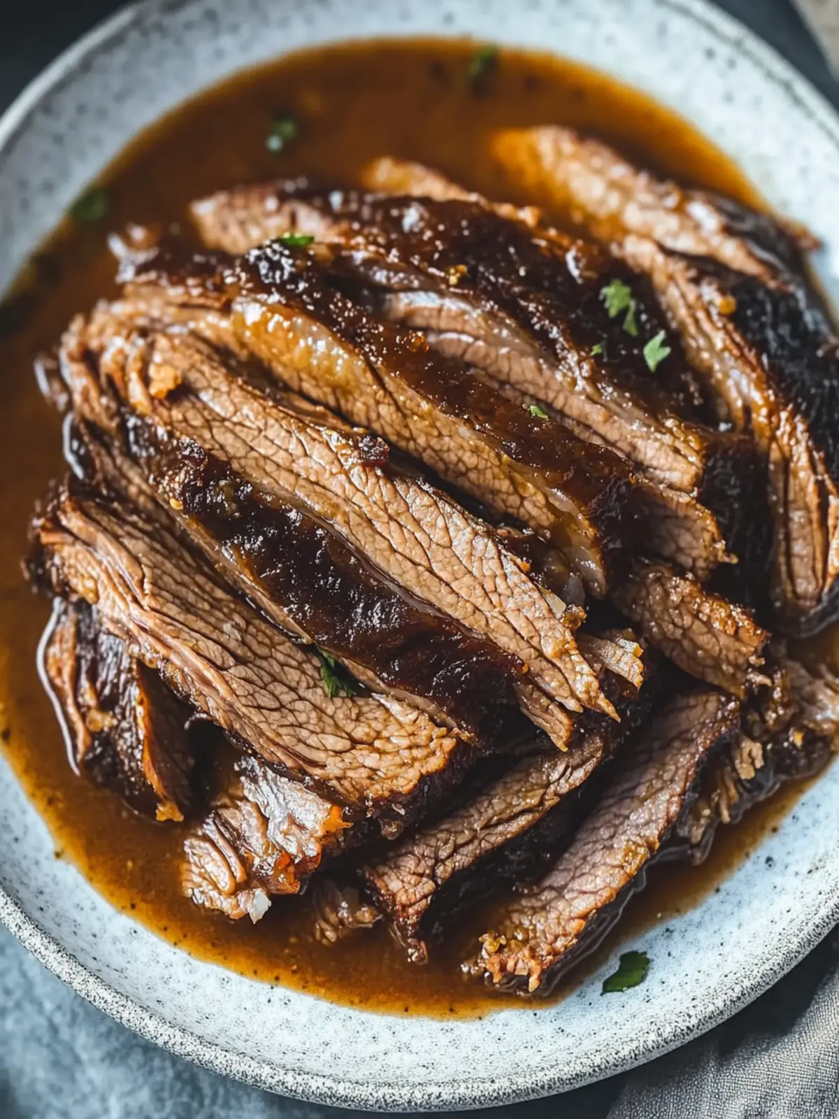 Instant Pot Sweet and Sour Brisket