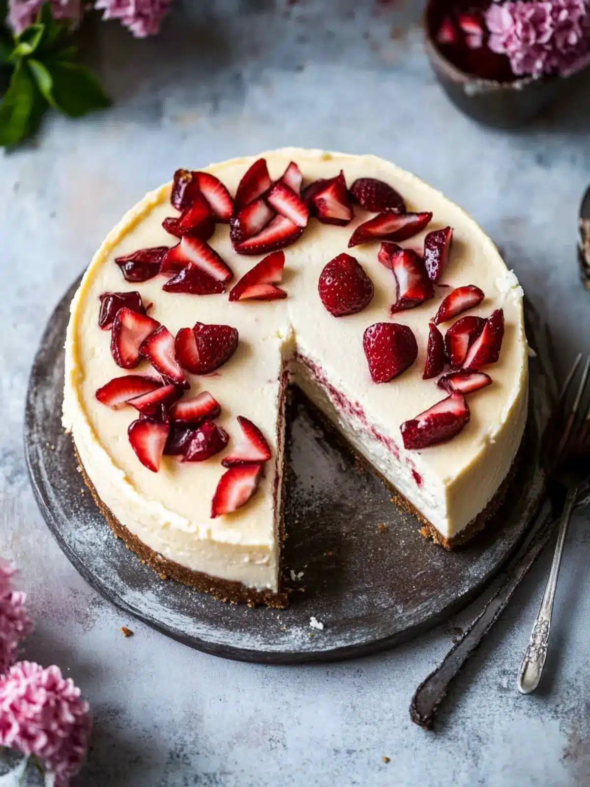 Cottage Cheese Cheesecake