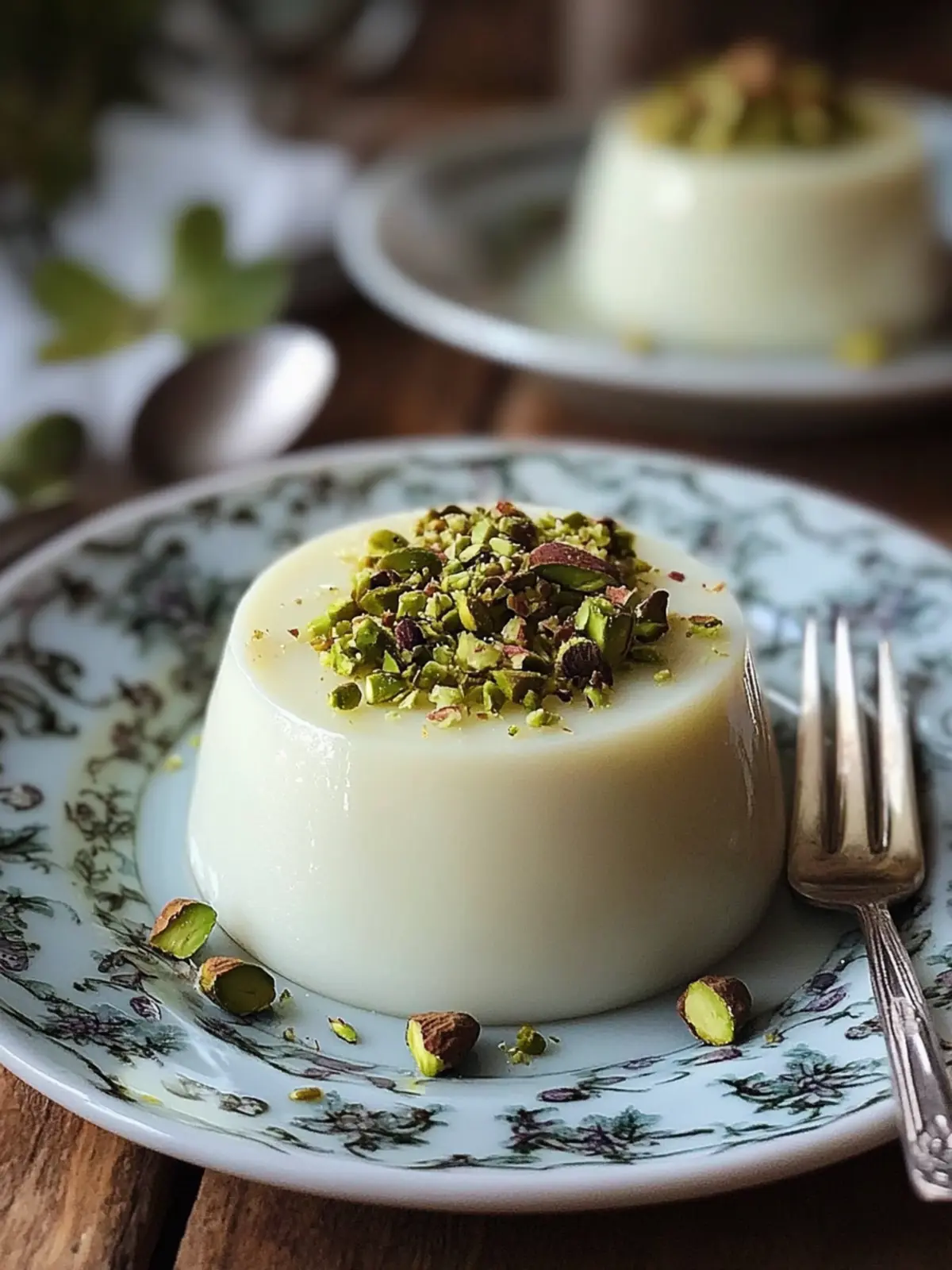 Panna Cotta al Pistacchio