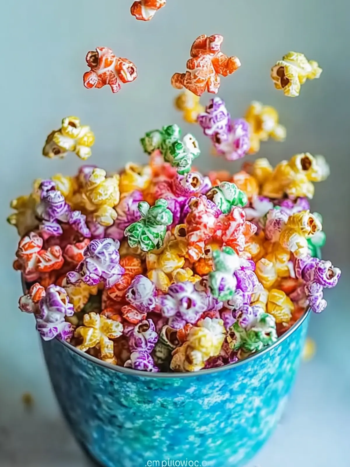 Rainbow Popcorn Recipe