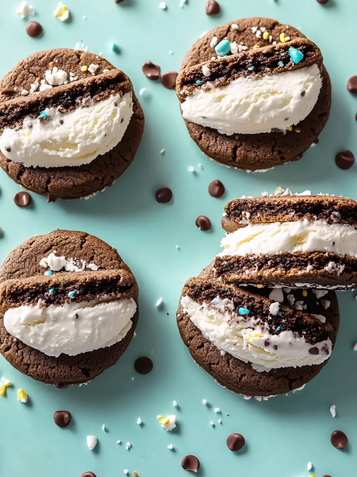 Ice Cream Sandwich Cookies